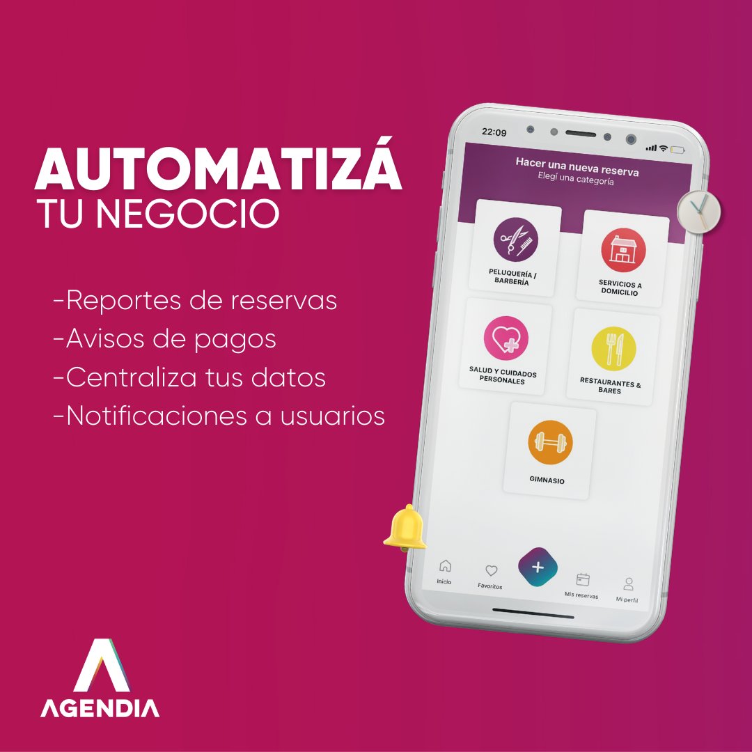 agendiapp's tweet photo. Una nueva manera de manejar tu negocio, automatizando tus reservas y centralizando todos tus datos en tu AGENDIA😉💻

#Agendia #AgendiaApp #Negocio #Emprendimiento https://t.co/ZdKSOJI5F6