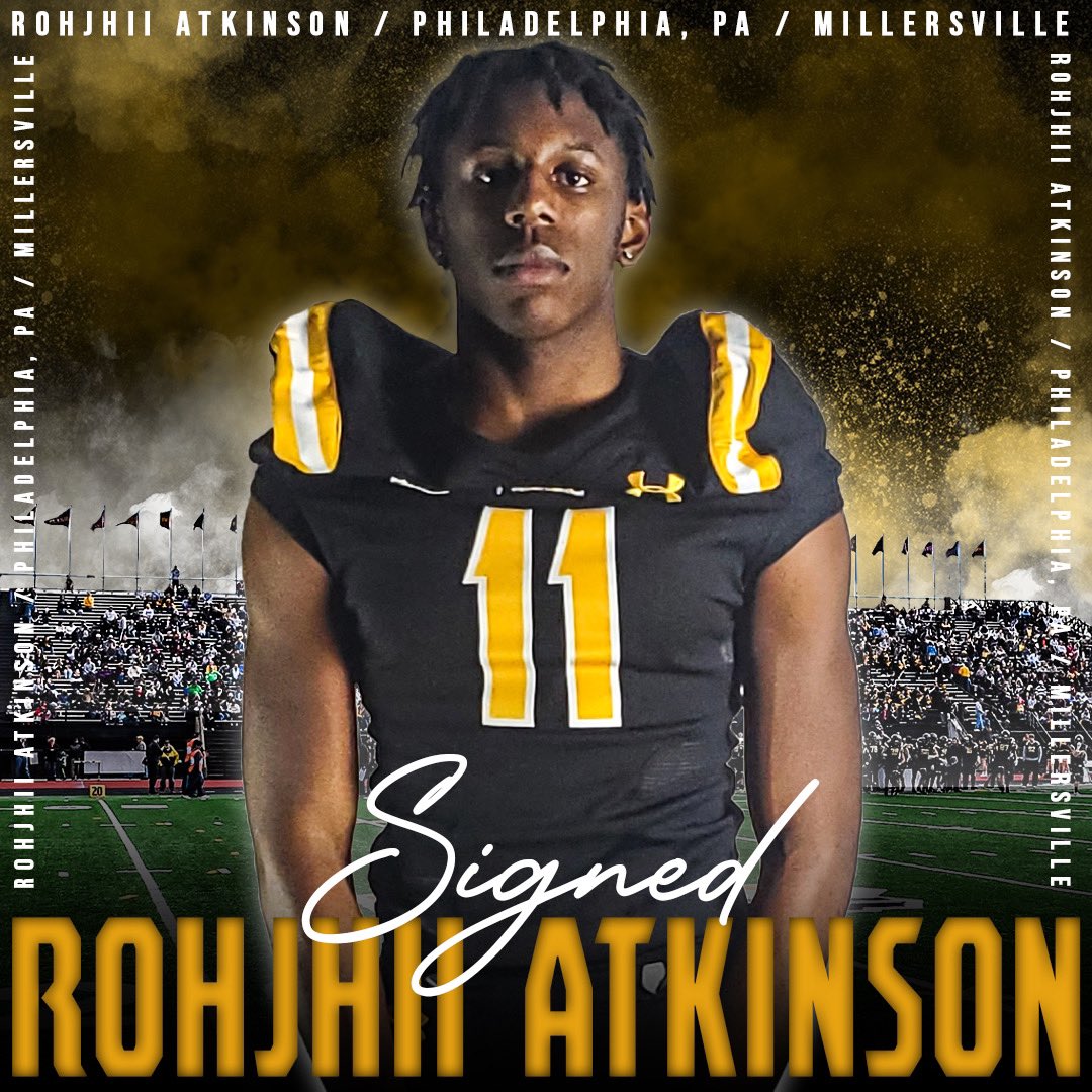 Welcome to the Family Rohjhii Atkinson, WR from Imhotep 6’2 200 〽️