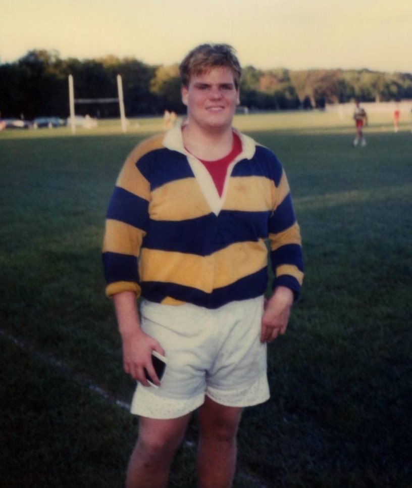 Chris Farley, Marquette rugby.