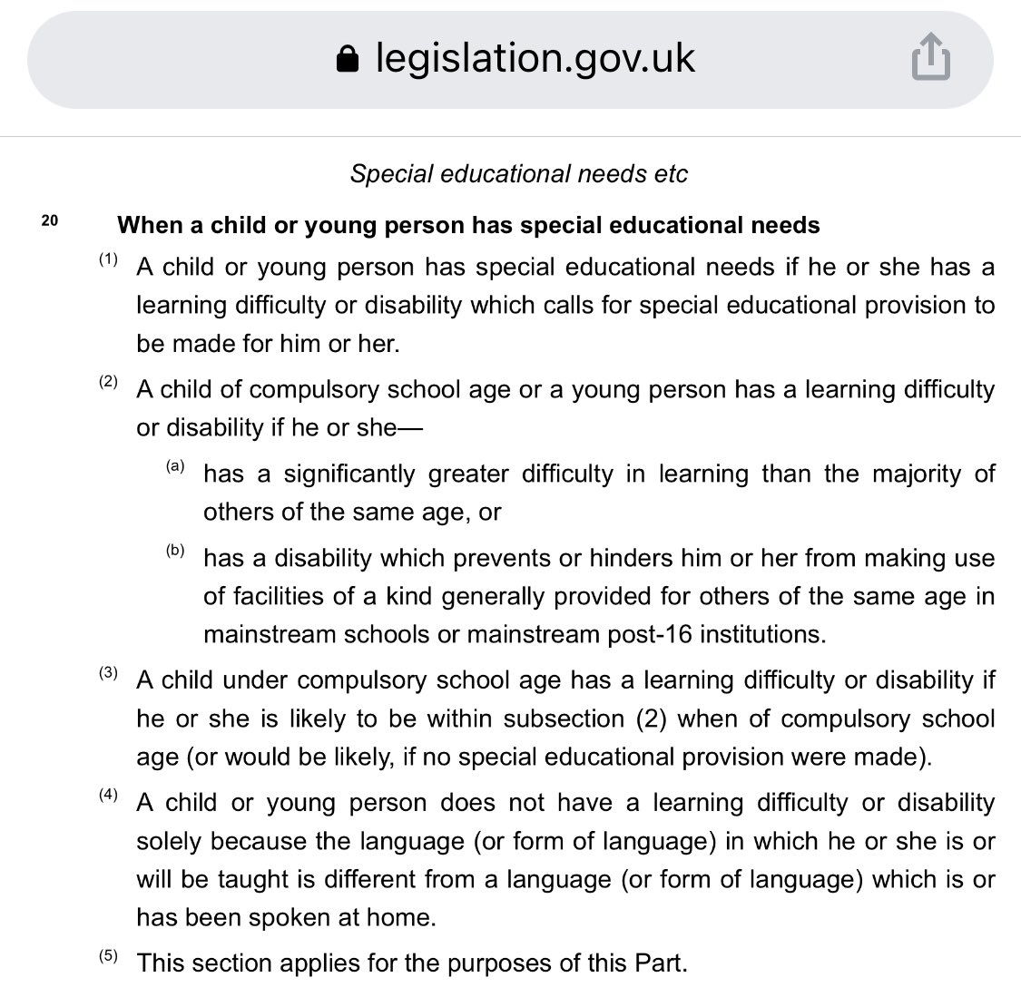 The Children and Families act 2014. Part 3, sections 20 and 21