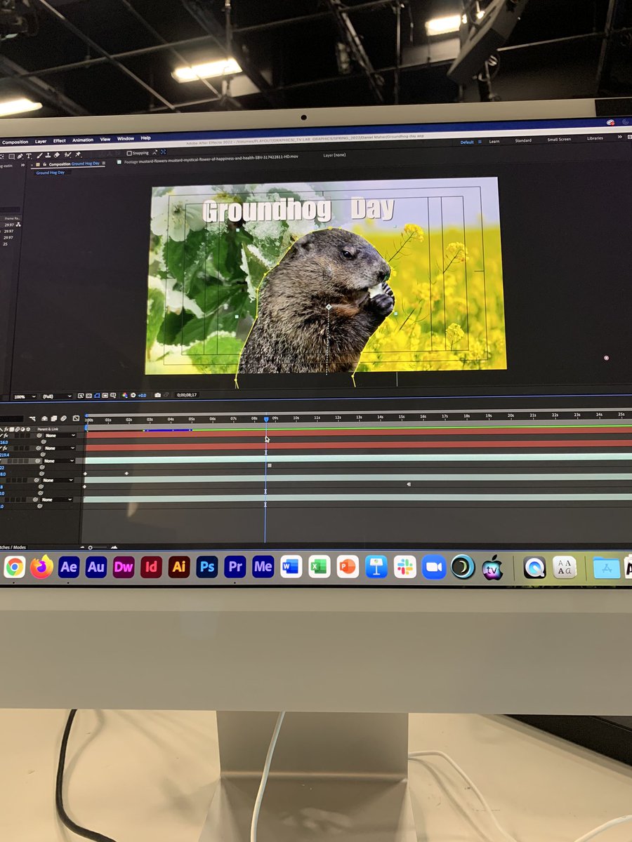 danmaher04's tweet image. It’s Ground hog day! Tune into @cronkitenews on @arizonapbs at 5:30 PM to see if we have winter for another six weeks. #CronkiteNews #Studioproduction @TVProdLab