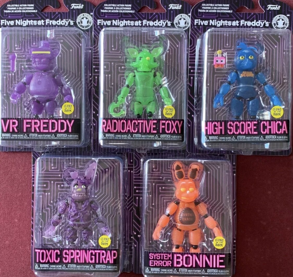 Action Figure: Five Nights at Freddy's - System Error Bonnie (Glow) 