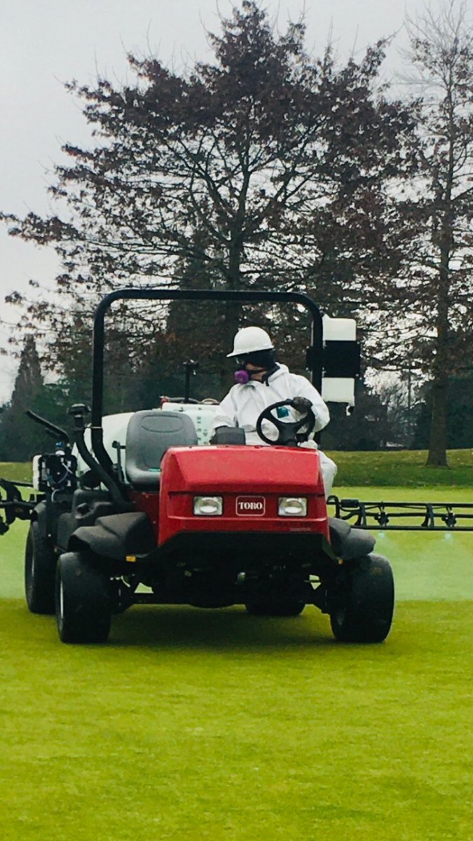 Precision application by Mr Swail laying it down with our new MP-5800