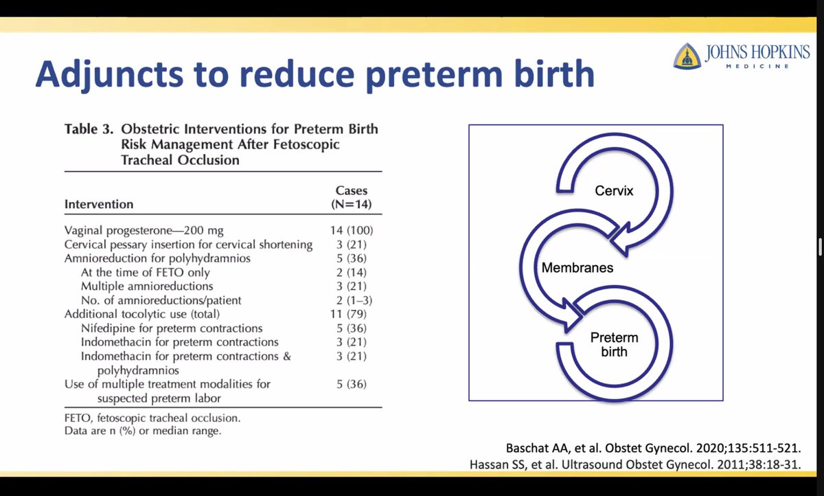 Vaginal progesterone post fetoscopy to reduce preterm birth is an option used by @drjenamiller on her patients. We have also began utilizing this option in our complex fetoscopy cases at @lafetalsurgery.