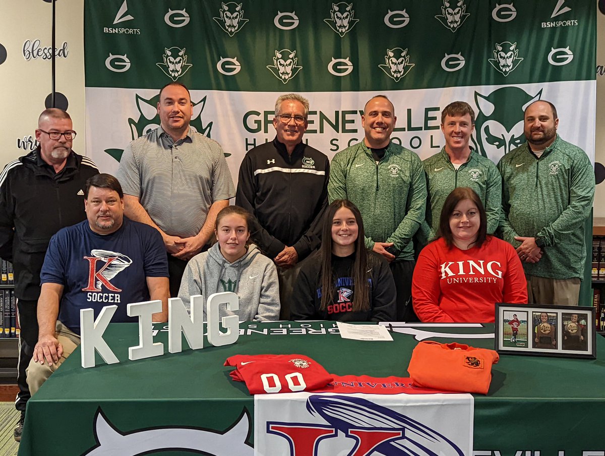Congratulations to Mikayla Weems on signing to play soccer with King University
