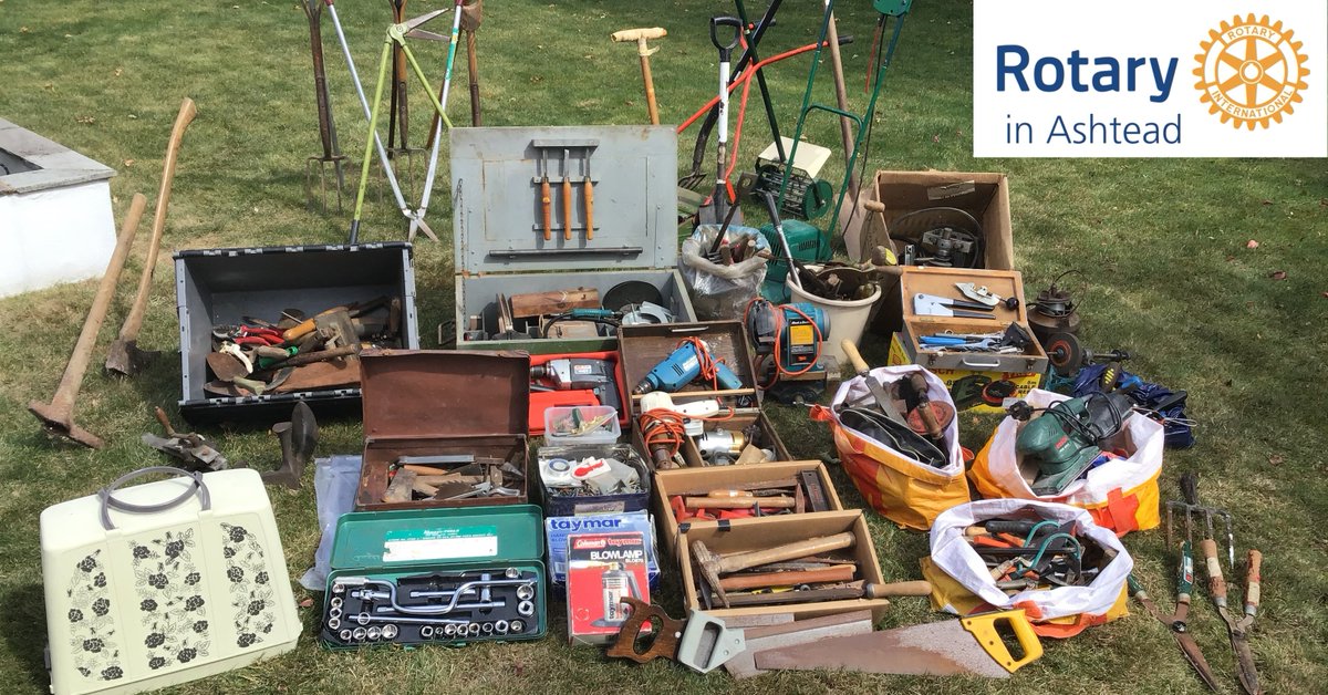 AshteadRotary (@ashteadrotary) on Twitter photo If anyone is having a clear out of old tools or sewing equipment, Rotary Club of Ashtead would be delighted to collect them from you, all in aid of a brilliant cause <a href="/tfsr/">ToolsForSelfReliance🔧🔨</a>! No item goes to waste!!! Please email ashteadrotary@gmail.com if you would like to donate... Thank you! If anyone is having a clear out of old tools or sewing equipment, Rotary Club of Ashtead would be delighted to collect them from you, all in aid of a brilliant cause <a href="/tfsr/">ToolsForSelfReliance🔧🔨</a>! No item goes to waste!!! Please email ashteadrotary@gmail.com if you would like to donate... Thank you!