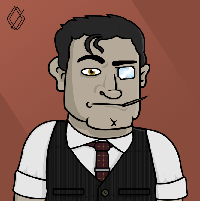 Every criminal organization needs their own jeweler.💎 This underboss controls almost 100% of the diamond market in the metaverse. 🕵️

Join the High Crime Society! 🔫 
discord.gg/highcrimesocie…

#HighCrimeSociety #NFT #NFTCommunity