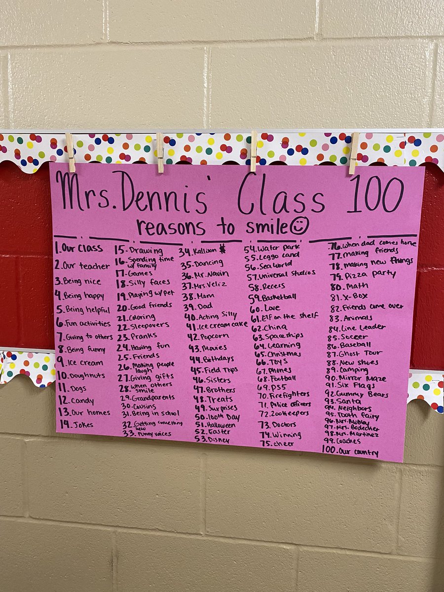 My favorite 100th day tradition ☺️ <a href="/NISD/">Northside ISD</a> <a href="/NISDKallison/">Kallison Elementary</a> #LeadTheCharge