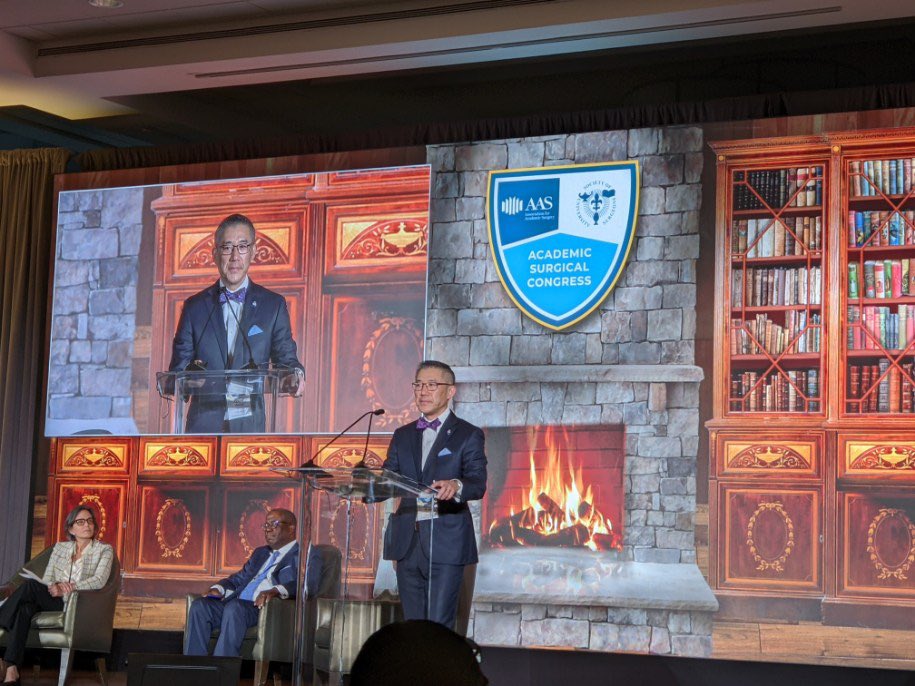 Kasper Wang (@kasperwang) on Twitter photo It has been an honor to serve as the <a href="/UnivSurg/">Society of University Surgeons (SUS)</a> President this past yr. I am hopeful that my presidential address & panel session w/ <a href="/emb7658/">Edward M Barksdale, Jr MD</a> <a href="/TsengJennifer/">Jennifer F Tseng MD MPH</a> <a href="/Carmensolcar/">Carmen C Solorzano</a> <a href="/CarlosPellegri/">Carlos Pellegrini</a> inspires us all to do better w/ our URM students, trainees & faculty. More to come! #ASC2022 It has been an honor to serve as the <a href="/UnivSurg/">Society of University Surgeons (SUS)</a> President this past yr. I am hopeful that my presidential address & panel session w/ <a href="/emb7658/">Edward M Barksdale, Jr MD</a> <a href="/TsengJennifer/">Jennifer F Tseng MD MPH</a> <a href="/Carmensolcar/">Carmen C Solorzano</a> <a href="/CarlosPellegri/">Carlos Pellegrini</a> inspires us all to do better w/ our URM students, trainees & faculty. More to come! #ASC2022