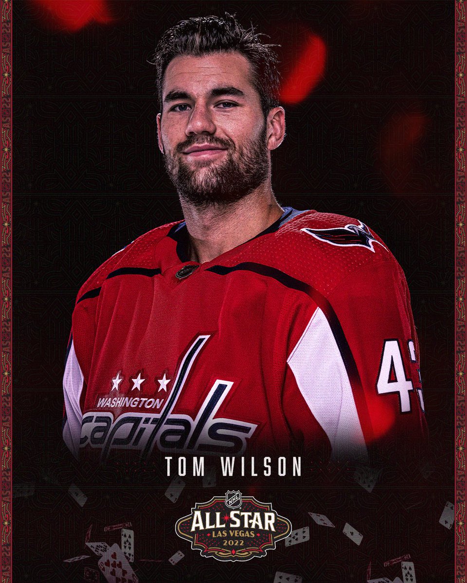 Capitals's tweet photo. Tom Wilson. #NHLAllStar. 

#ALLCAPS https://t.co/QcY4AAazuI