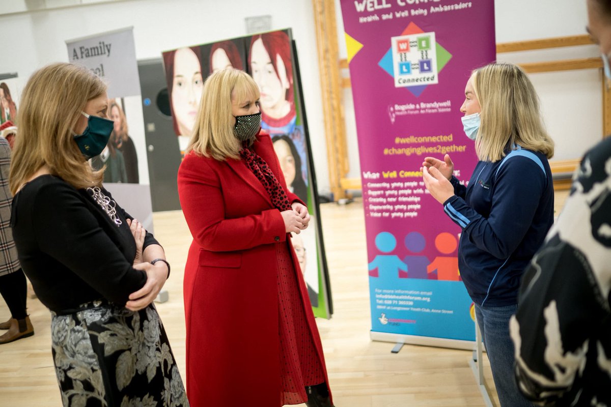 StCeciliasDerry's tweet photo. Thank you to @MMcIlveenDUP @Education_NI for taking the time to speak to our partners @BBHealthForum about our innovative health and well being programmes https://t.co/D1Zlxmzjik