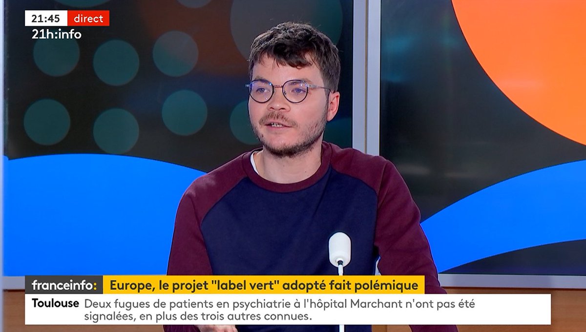 💬 "La 🇫🇷 est le seul pays européen à n'avoir pas rempli ses objectifs d'énergies renouvelables"
Bravo à Nicolas Nace de @Greenpeacefr pour la clarté de son intervention sur France info! Fier d'être passé par la grande famille de #Greenpeace #ENR