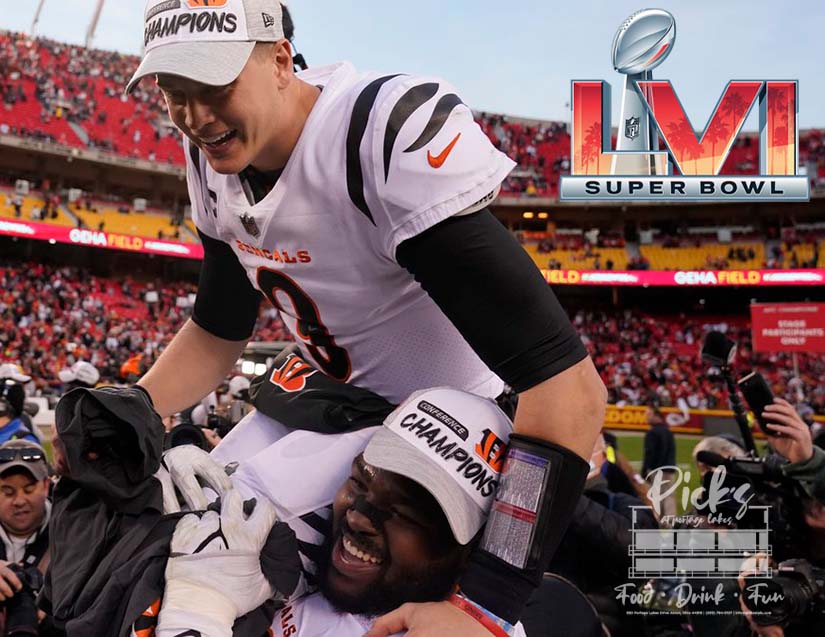 PicksAtPLX's tweet photo. SUPER BOWL LVI at Pick's!
More than $500 in FREE BROWNS SWAG
$12 Buckets of Aluminum bottles
$8.99 Pepperoni Flatbreads
Sunday, Feb. 13, 2022 –  Kickoff scheduled for 6:30 p.m. ET https://t.co/fgRfrDSMkp