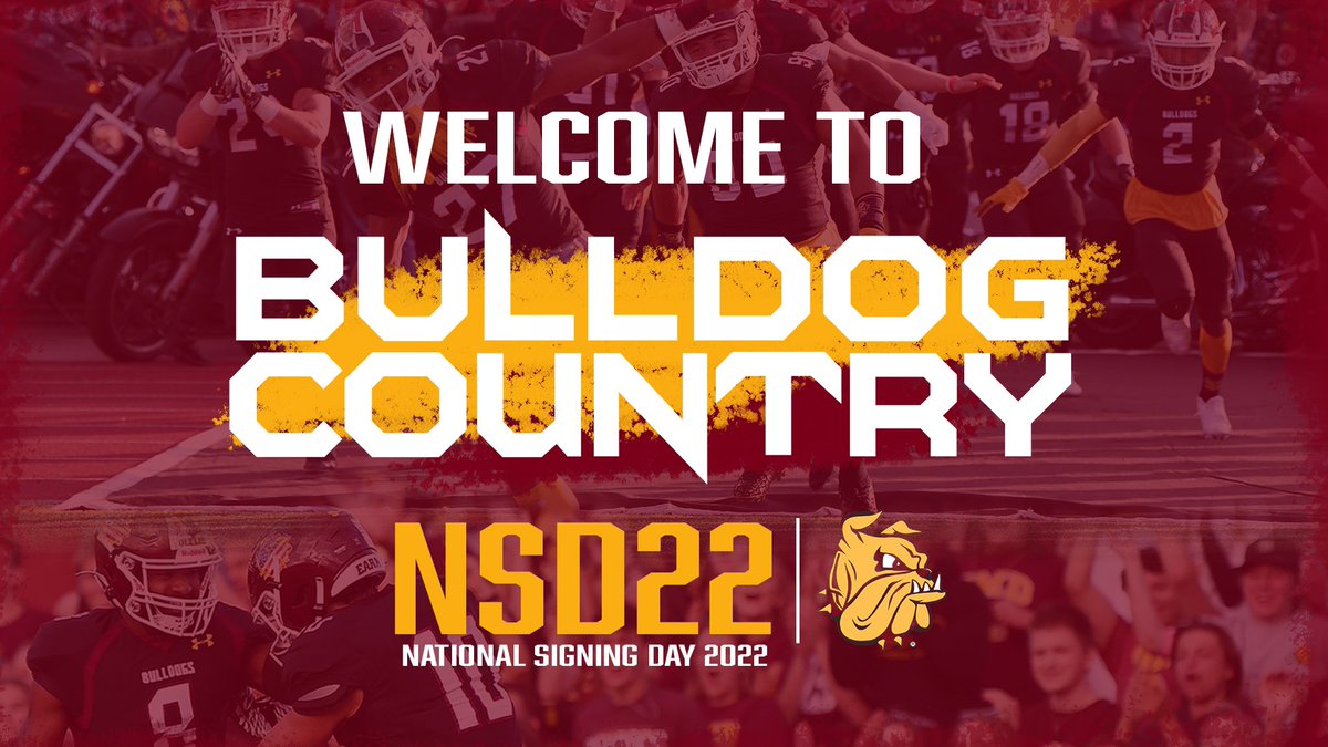 NSIC Champion Bulldogs sign 26 to 2022 Recruiting Class

Full Story📝: bit.ly/3roJayW

<a href="/UMD_Football/">UMD Football</a> // #BulldogCountry