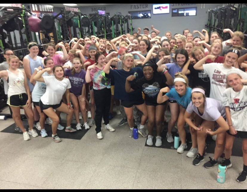 LSNvolleyball's tweet photo. Celebrating girls sports today and everyday! Happy National Girls and Women in Sports Day! #lsnvb #girlstoo https://t.co/Q3722cZChk