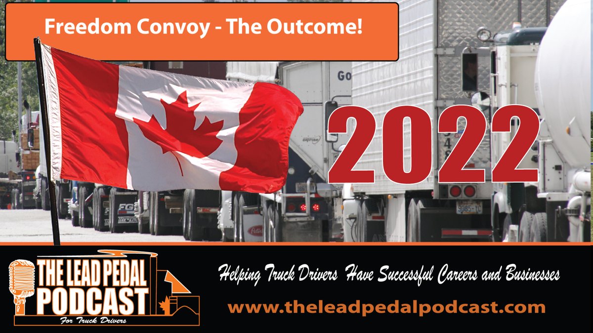 theleadpedal's tweet photo. We recap the convoy for you on this episode of the podcast. Why it started and how it ended! https://t.co/bt1sZdceME #freedomconvoy2022 #truckingconvoys #theleadpedalpodcast #lprlive #leadpedalradio https://t.co/kKgtdrsTvB