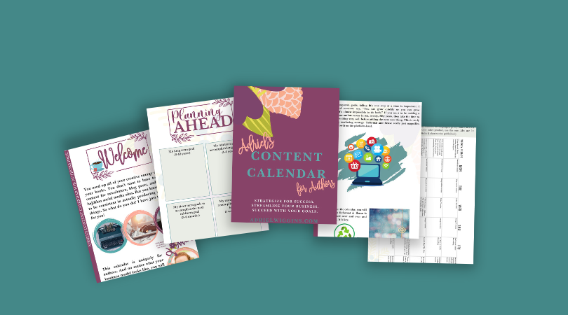 My Content Calendar for Authors is just what you need. Best of all? It's FREE when you sign up for my newsletter! Get it now! adrielwiggins.com/newsletter/