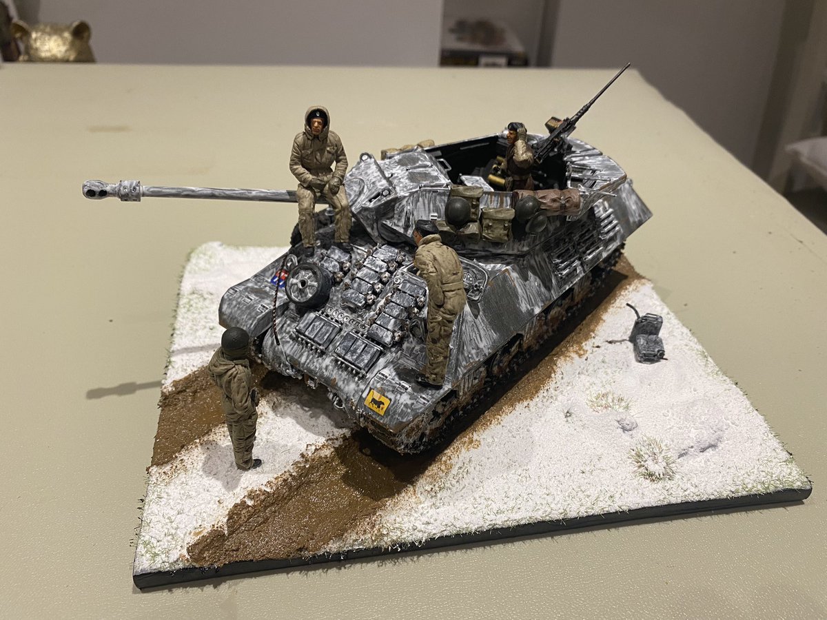 HistoryBowsh's tweet photo. Cheers @RedFiveModels for the tutorial on the @WeHaveWaysPod social. I managed to finish my first go at a winter diorama at the same time ๐ #stashtag #scalemodel #whw @almurray @James1940 https://t.co/FYR3eNDsIu