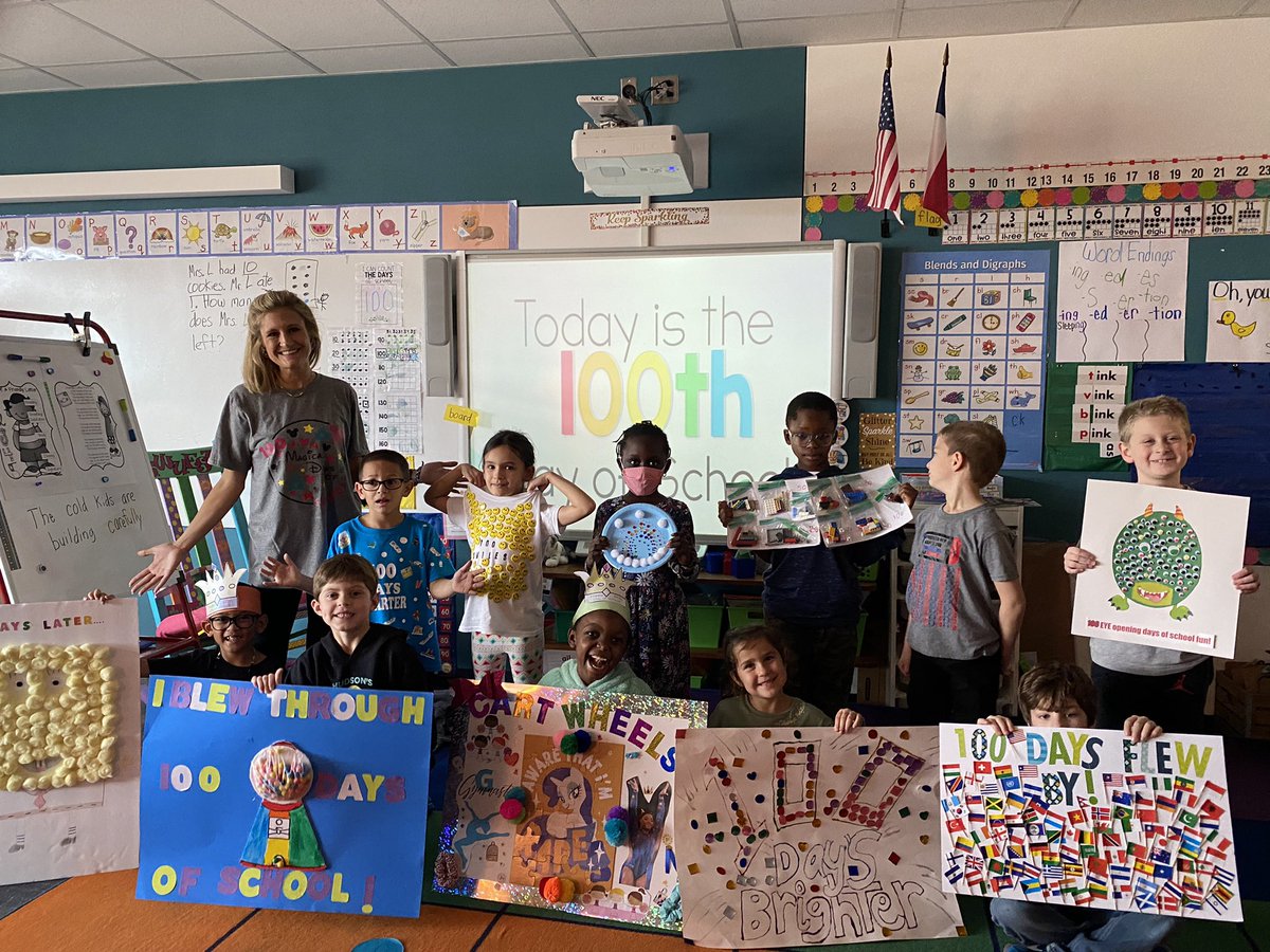 These bengals sure know how to count to 100! #bengalpride #100daysofschool