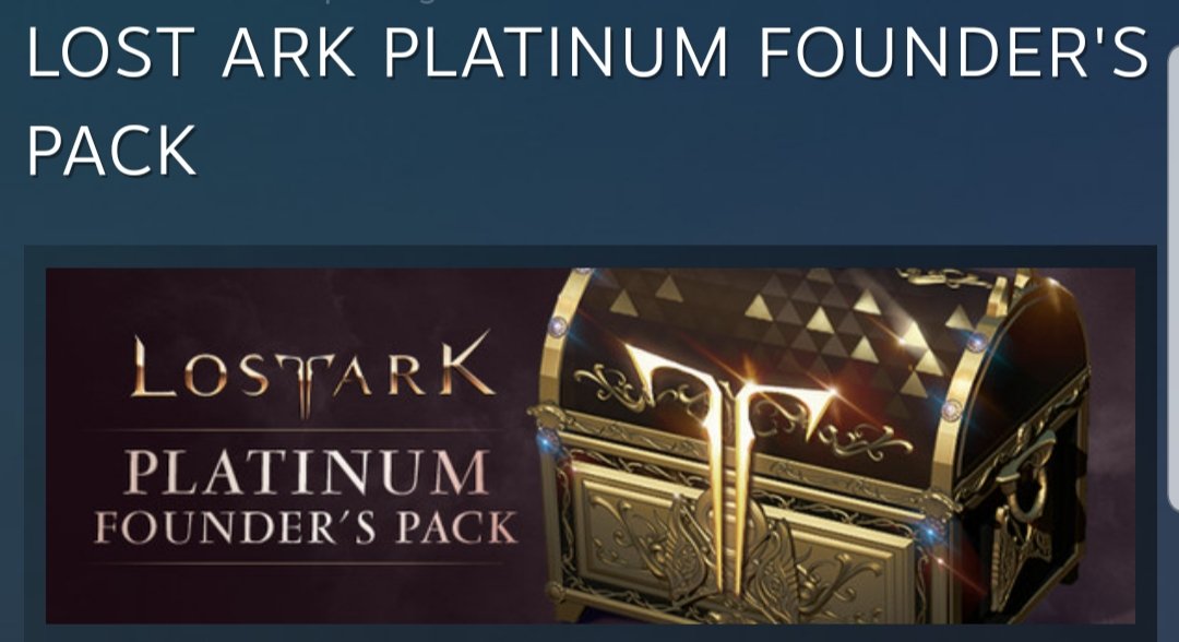 I was supposed to giveaway a Lost Ark Platinum Founder's Pack today on stream but I am a bit preoccupied. So doing a twitter giveaway instead, just like this tweet to be entered and make sure I am able to message you. 

Good Luck!