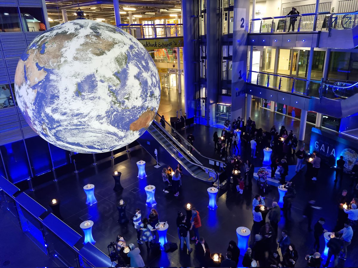 MrMatLovell's tweet photo. Aaand that's a wrap! Thank you to everyone who came to the launch of #Gaia at @millenniumpoint. It was great to see so many wonderful people back out and about.

Birmingham you are beautiful, bab x https://t.co/WlpFJHi2d2