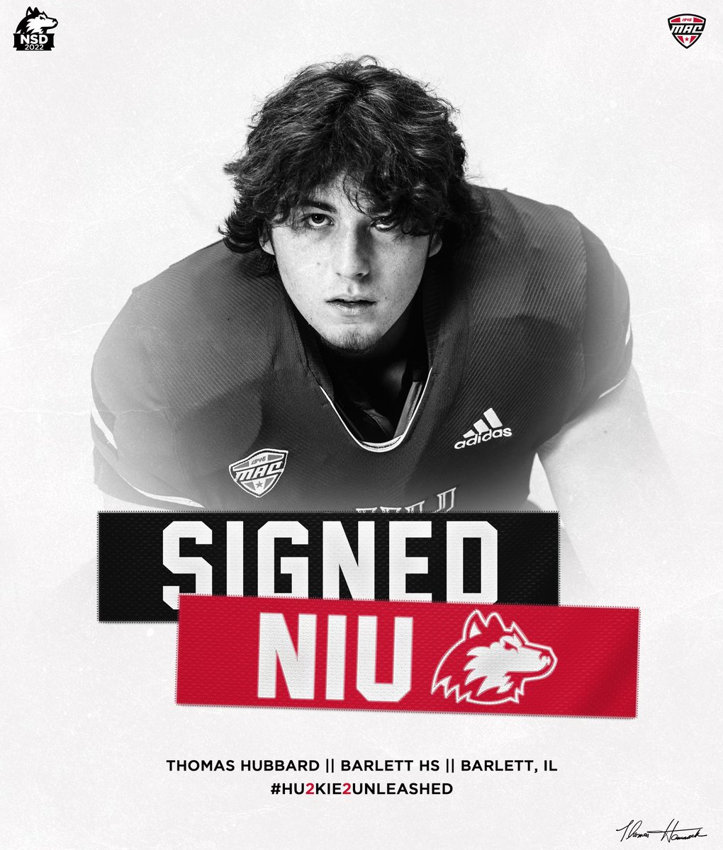 NIU_Football's tweet photo. Welcome to the Pack @bubbahubbard1 🤘🏼🐾

#NSD2022 #Hu2kie2Unleashed #TheHardWay https://t.co/v5xlbA1FDE