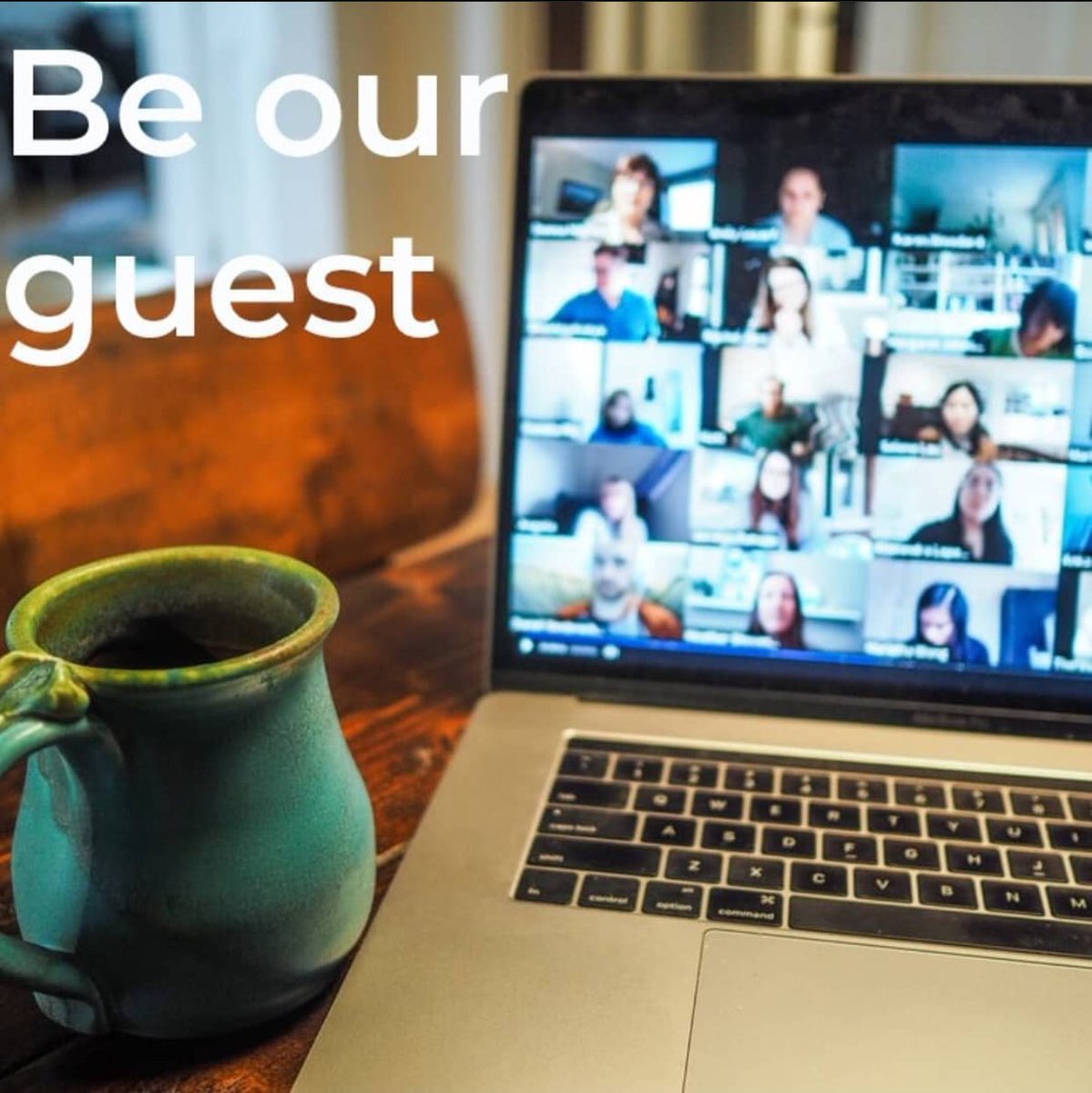 Today 💫 Every Wednesday From 12:00-1:00PM. 
On Zoom 💻 Meeting ID 886 0490 4865