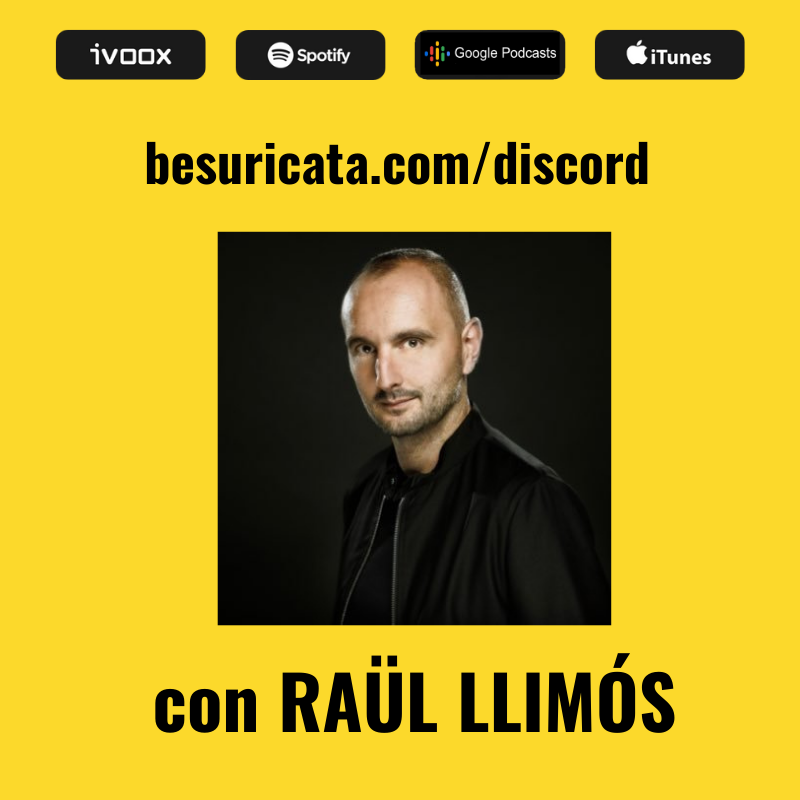 Este jueves 03/02 hablaremos en directo con <a href="/airllimos/">Raül Llimós</a>
 , vente a nuestro canal de Discord bit.ly/3sbQxJ3 y participa. Te esperamos !! #besuticata #NeverSayNever