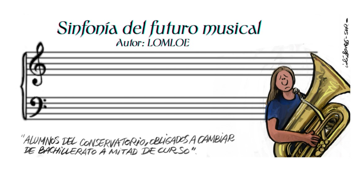 YOLANDACCOOMA's tweet photo. En @CCOOEnseMalaga apoyamos al alumnado q tendrá que cambiar d planes en sus estudios de bachillerato y enseñanzas d música y danza, y todo x un absurdo cambio normativo ¡en mitad del curso!. @educaciongob   @EducaAnd una solución YA . Estupenda viñeta de @Pachi_Idigoras https://t.co/mFgquEKjYv