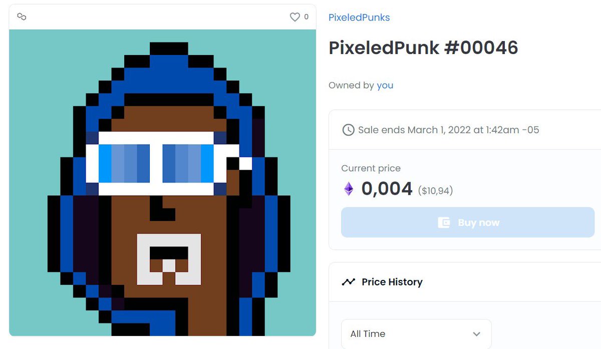 pixeledpunks's tweet photo. @DOMIVAKERO No caption needed

PixeledPunks Collection in #OpenSea #NFT https://t.co/iiHSQT6FBq