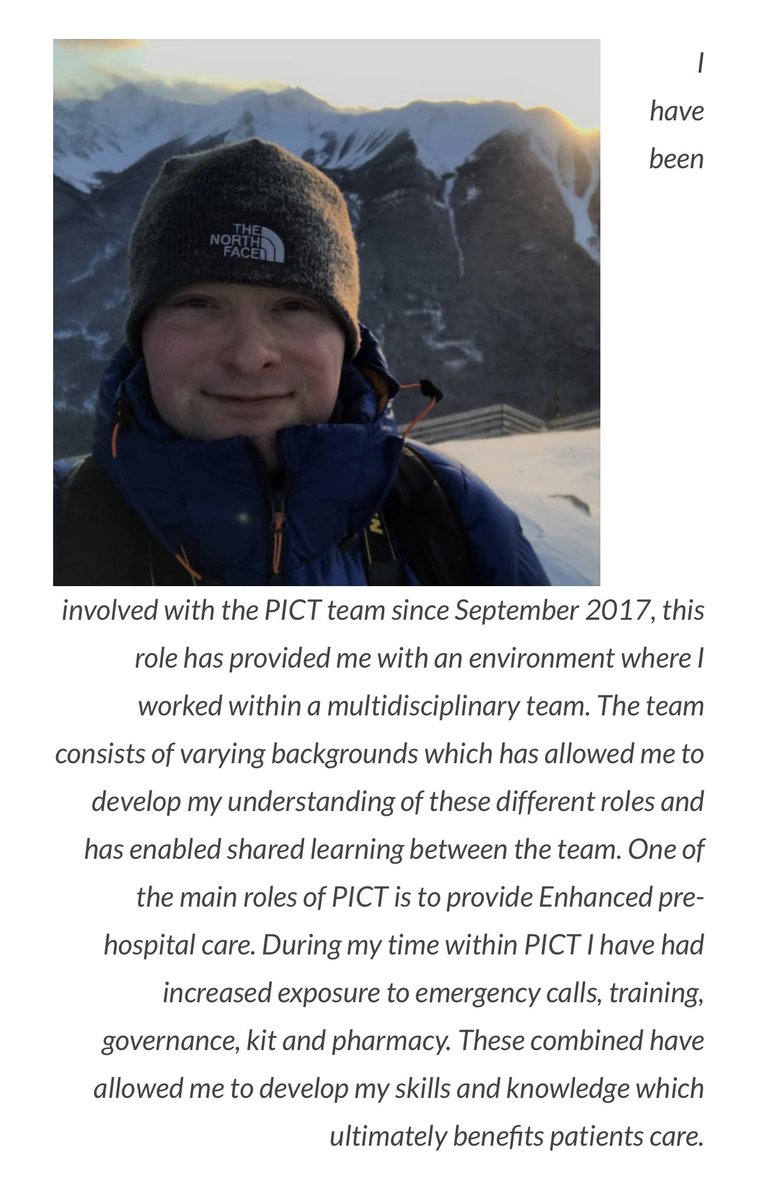 Here since the beginning of the service five years ago, two of our now fully trained PICT APs first thoughts from back when it was a volunteer service built on a shared belief that highland patients deserved better and highland clinicians could deliver it. highlandpict.wordpress.com/pict/about-us/