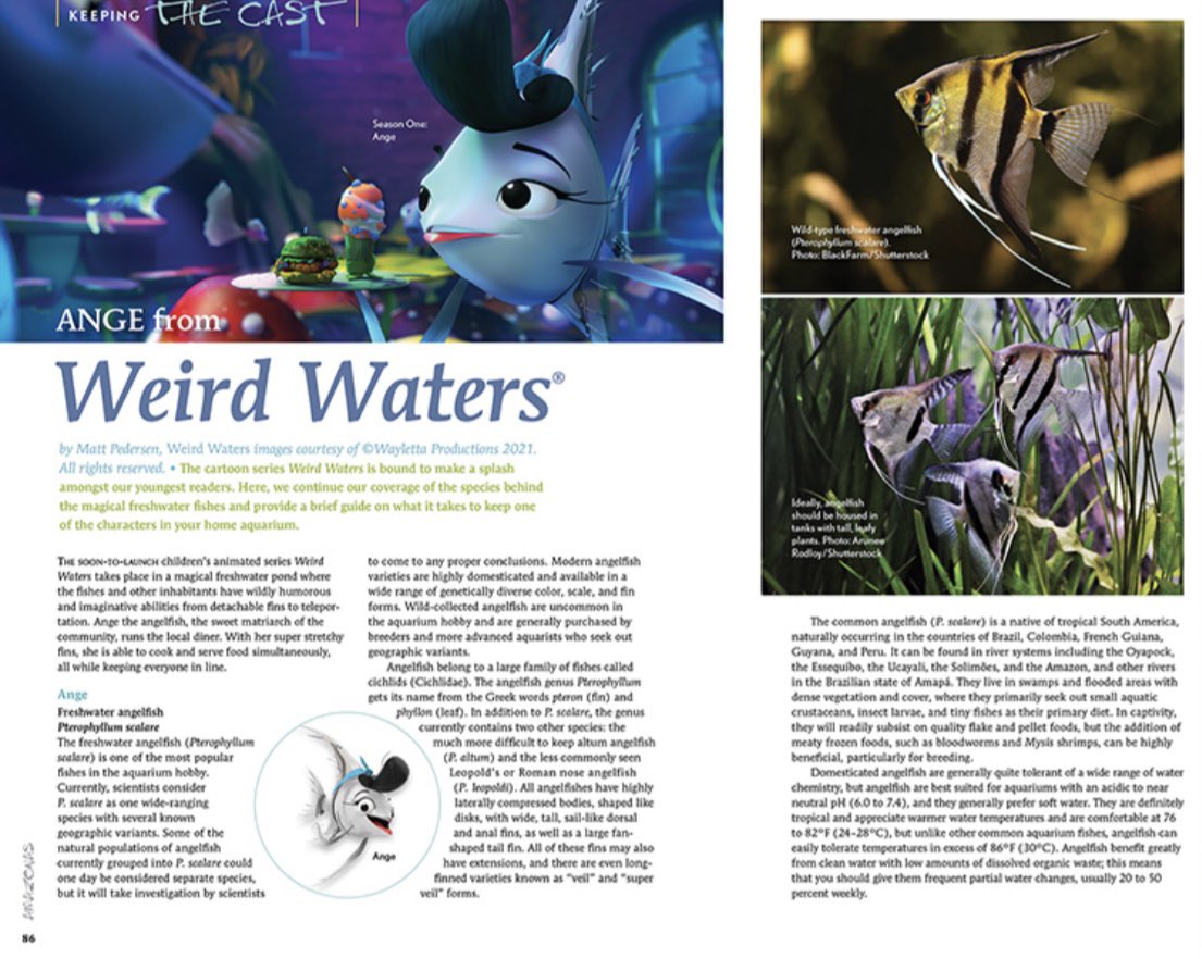 Weird_Waters's tweet photo. If you want to meet the real Ange, along with other characters, go check out Amazonas Magazine at the link below! 💫

https://t.co/YgLOD0oPcn https://t.co/thNDGURYoK