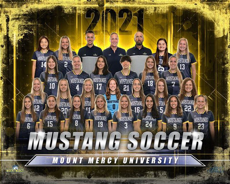 It’s National Girls and Women in Sports day! Today we celebrate these amazing female student-athletes and their love for the game ⚽️💪 And also a big shout-out to the other women’s programs at MMU today! 

#gomustangs #stanggang #nationalgirlsandwomeninsportsday #NGWSD
