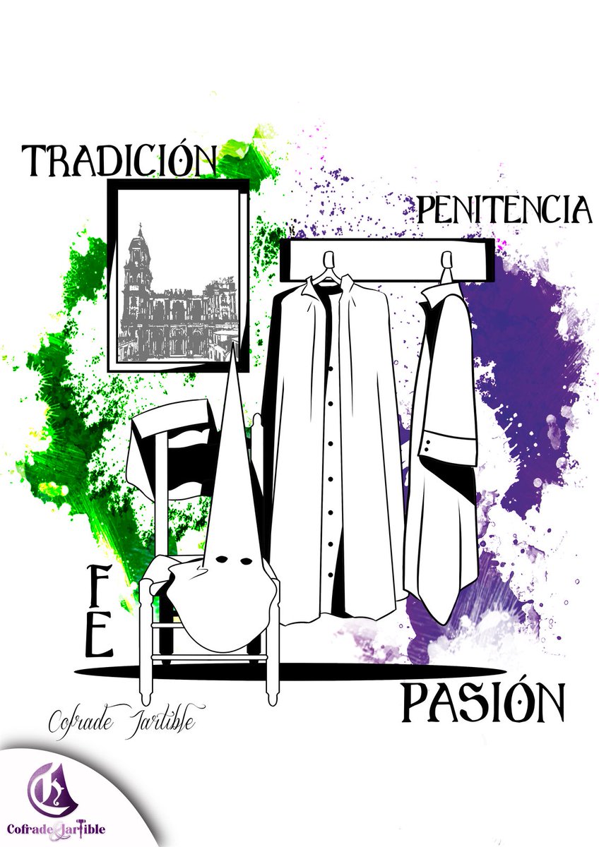 TRADICIÓN, FE, PENITENCIA, PASIÓN.
•
🎨Volvemos con nuevo diseño de la mano de @dibujo_fernando00 
•
✅ Disponible en camisetas, sudaderas, tazas, etc…
•
📲 Encargos al 669242241 o DM.
•
COFRADE JARTIBLE #tutiendacofrade #Semanasanta #málaga #andalucia