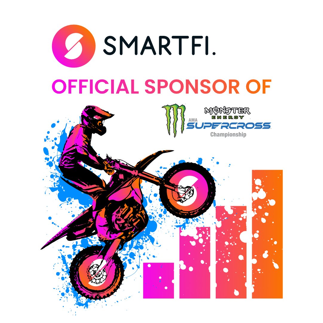 SmartFi (@smartfiportal) on Twitter photo 🔥The SmartFi Gleam Supercross Giveaway is here🔥
YOU can easily win:
🤑 $100 worth of $SMTF
👕2 SmartFi Supercross T-Shirts
🎟️ 2 <a href="/SupercrossLIVE/">Supercross LIVE!</a> tickets for Feb. 12th in Anaheim, CA
Don't wait - The contest only lasts for 1 week!⏳
gleam.io/dRSNo/smartfi-… 🔥The SmartFi Gleam Supercross Giveaway is here🔥
YOU can easily win:
🤑 $100 worth of $SMTF
👕2 SmartFi Supercross T-Shirts
🎟️ 2 <a href="/SupercrossLIVE/">Supercross LIVE!</a> tickets for Feb. 12th in Anaheim, CA
Don't wait - The contest only lasts for 1 week!⏳
gleam.io/dRSNo/smartfi-…