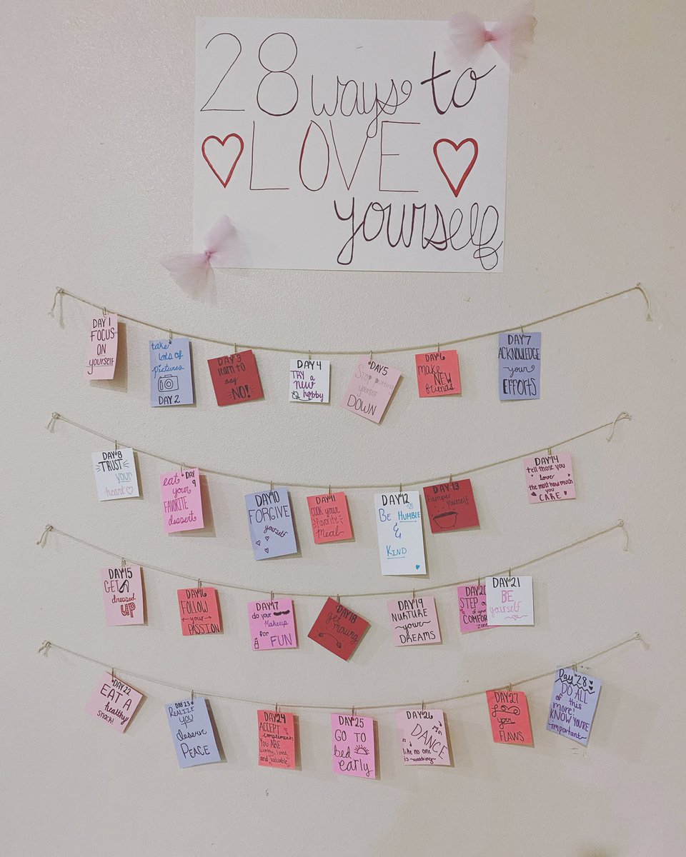 It’s the month of love ❤️ Thanks to our social officers for this adorable reminder!