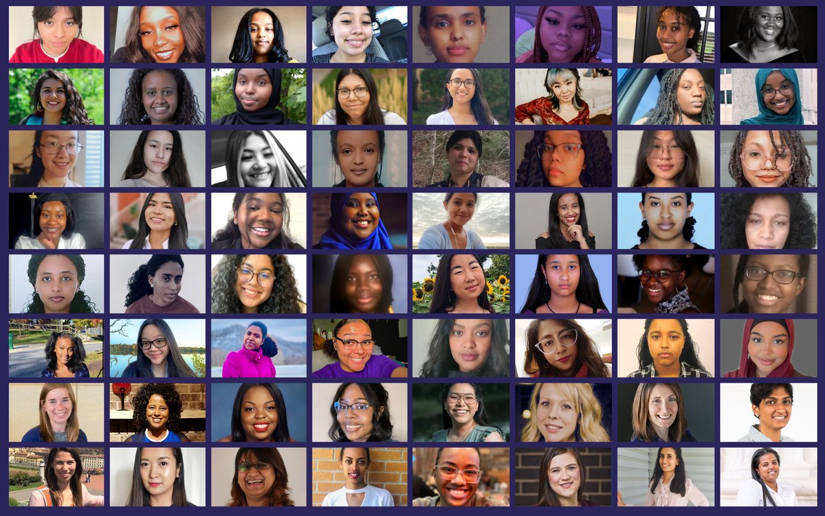 Here we are with the cohort of 2022. Hacking the gap and exploring possibilities. #WomenInSTEM #mentoring