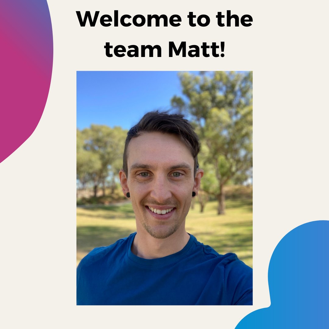 Join us in saying a big WELCOME to Matt, our newest team member! Matt is joining us as a Junior Software Engineer and we're so excited to have him on the team!