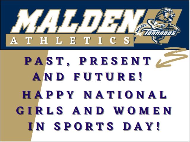 Shout out to all of our past, present and future Women Golden Tornado Athletes! We Support All of You in your athletic journeys! <a href="/MayorOfMalden/">Mayor Christenson</a> <a href="/NewsMaldenMA/">News Malden MA</a> <a href="/LeagueBoston/">Greater Boston League</a> <a href="/CjMastrangelo/">Chris Mastrangelo</a> <a href="/MIAA033/">MIAA</a> <a href="/Napa13/">Phil Napolitano</a> <a href="/sturdy2025/">Jen Sturtevant</a>