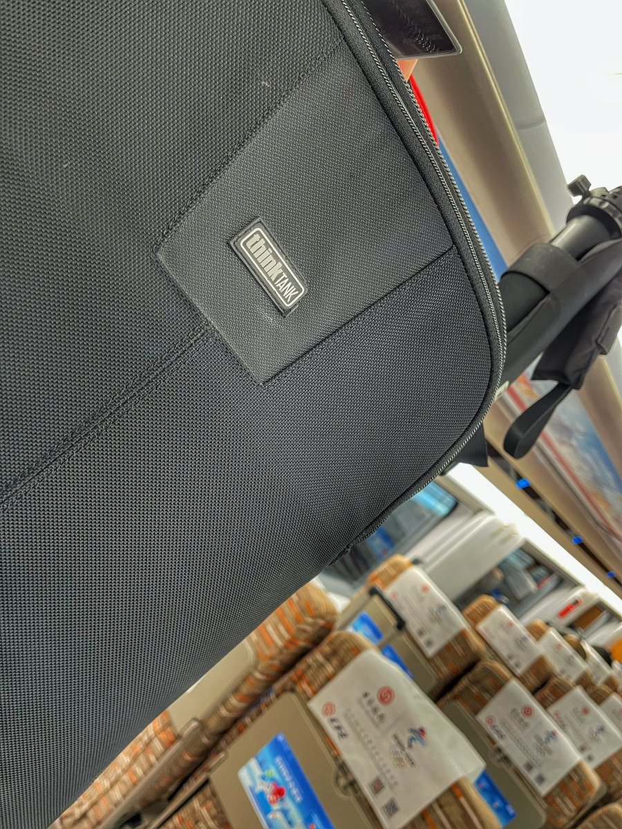 Off to shoot the slopes for a day of practice before the opening ceremonies for #Beijing2022