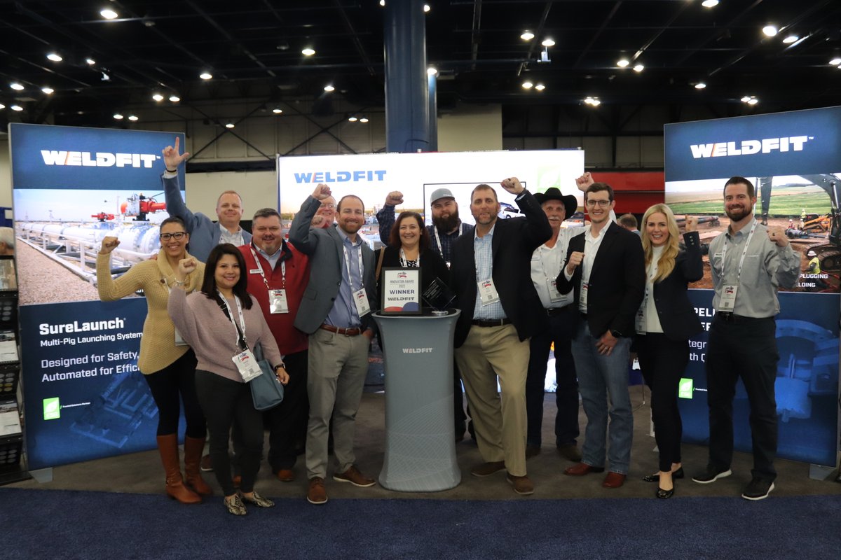 Congrats to <a href="/WeldFitCorp/">WeldFit</a> - the winner of PPIM's Innovation Award for its ReCAP Emission Recovery System/XR Technology with Straight-Line Predictability 🏆 

Other finalists included T.D. Williamson, SciAps, Novitech and EMPIT. 

#PPIM22 #pipelinepigging #PPIM2022 #pigging #ili