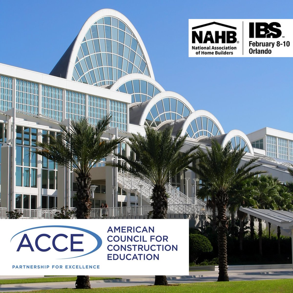 acce_hq's tweet photo. Guess who will be in Florida next week? Visit ACCE at the @NHendowment booth at the @NAHBhome @IntlBldrsShow from February 8th - 10th! More info: https://t.co/7EJhAimpsm
#IBS2022 #constructioneducation #constructionmanagement #constructionworkforce #professionaldevelopment https://t.co/E14coc8XK6