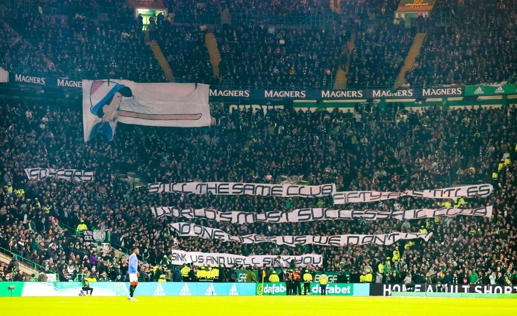 liamcsc's tweet photo. Just realised the point of this is the nose getting longer with every sentence added

Green Brigade are different level man, these guys are doing interactive displays 😭 https://t.co/tCimJNWzeT