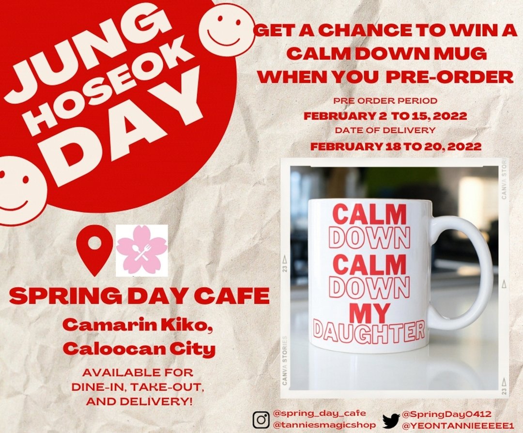 YEONTANIEEEEE1's tweet photo. 📢Announcement🎶

Our second birthday cupsleeve event will be for my bias wrecker!~ Pls check details below. 

Tannie’s Magic Shop (Mi Casa), in partnership with @SpringDay0412, presents to you: JUNG HOSEOK DAY 2022! 

SECURE YOUR SLOTS: https://t.co/C56EQwbuSB (or scan the code) https://t.co/LQLpSnEd5A