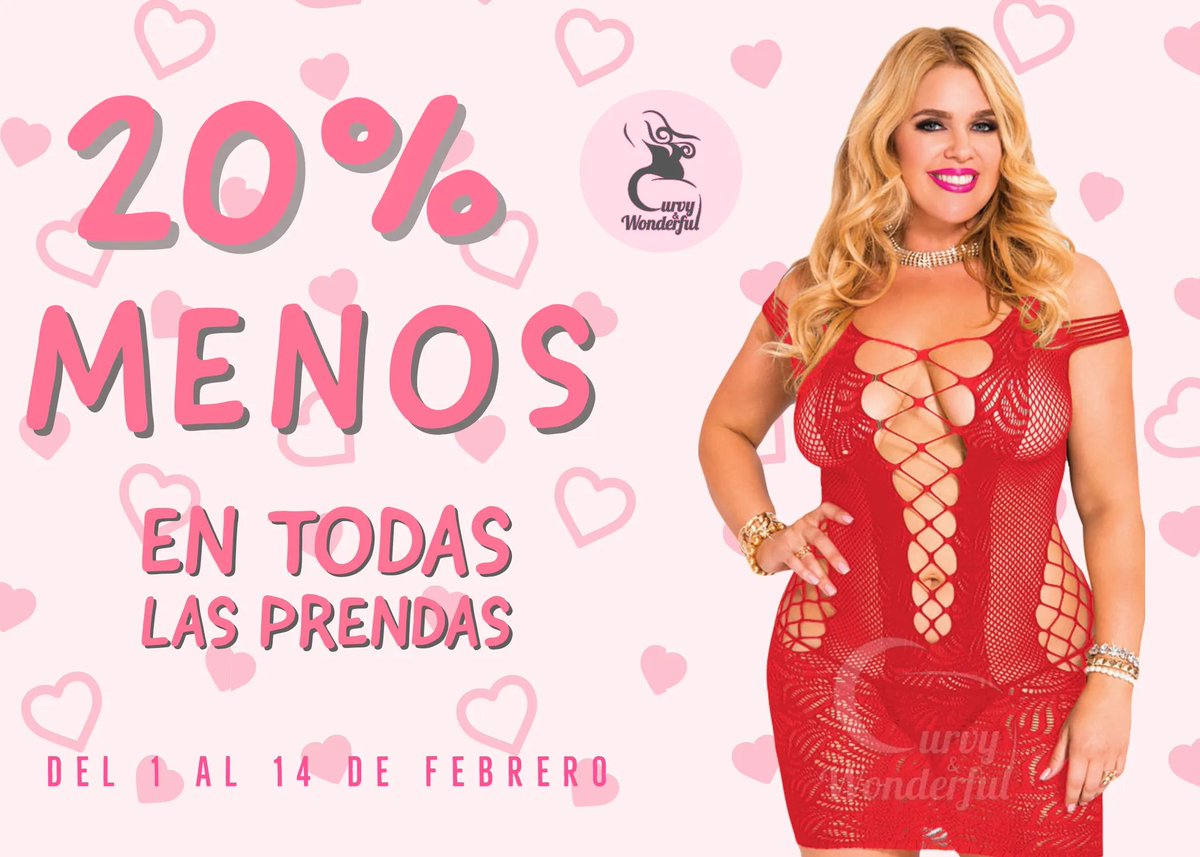 Curvy_Wonderful's tweet photo. ❣️ DESCUENTOS de San Valentín ❣️

Sexy vestido de malla que halaga audazmente el atractivo de las mujeres.

❣️20% de DESCUENTO❣️

Info y compras por Whats 📲 5625869996
https://t.co/3NavQ8IS4c https://t.co/6c0c8IvXxD