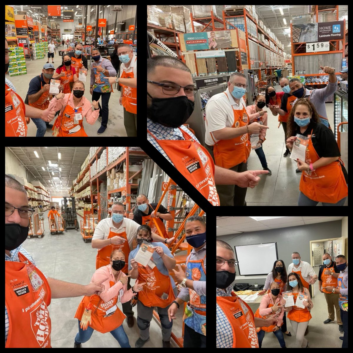 Thank you @JoeRSantelia for the visit to 0202 today!!! Great day Full of recognition. Our Hialeah 0202 team Rocks!!! @wcork19 @Erika_AR_HD @sammyHD_0202