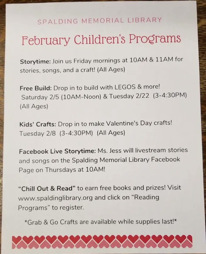 AthensBusiness's tweet photo. Check out all the fun stuff that @SpaldingLibrary has planned this month! #athensbusinessassociation https://t.co/jIrRbGxTVm