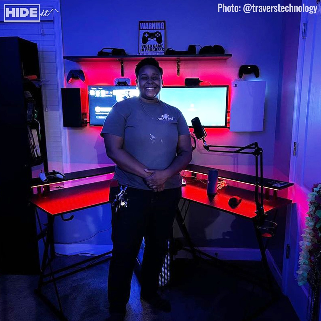 HIDEitMounts's tweet image. Make sure you get the real deal - an experienced Female Owned #HIDEitPro that will create your dream setup + mount your console with a Genuine HIDEit! 💪

🛠️: HIDEit PS5 + Series X + 🎮 Mounts
Shop Now 📲 l8r.it/FdZp⠀⠀

Become a #HIDEitPro 📲 l8r.it/Z58i