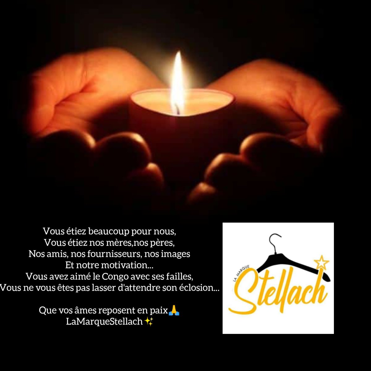 LStellach's tweet photo. _Pour tout ce que vous étiez pour nous..._ Nous présentons nos Sincères condoléances et sommes de coeur avec les familles éplorées...

#Beni #Matadikibala #workspace  #lamarquestellach🌍🇨🇩🧡 https://t.co/icGgQsiJ3R