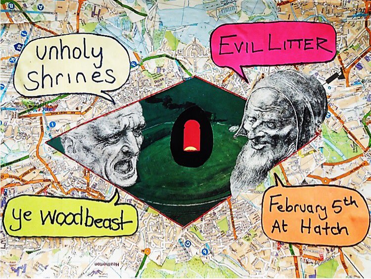 The Evil Litter (@evillitter) on Twitter photo Get to this Sheffield cats!!! We play <a href="/hatch_sheffield/">Hatch</a> this Saturday with <a href="/UnholyShrines/">Unholy Shrines</a> and Ye Woodbeast for their first night back in 2022!!💥💥💥<a href="/BBCIntroSheff/">BBC Music Introducing In Sheffield</a> Get to this Sheffield cats!!! We play <a href="/hatch_sheffield/">Hatch</a> this Saturday with <a href="/UnholyShrines/">Unholy Shrines</a> and Ye Woodbeast for their first night back in 2022!!💥💥💥<a href="/BBCIntroSheff/">BBC Music Introducing In Sheffield</a>